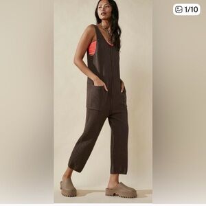 Gray Textured Sleeveless romper